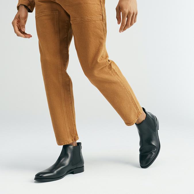 Bruchsalflex Men's Black Chelsea Boots image number 1