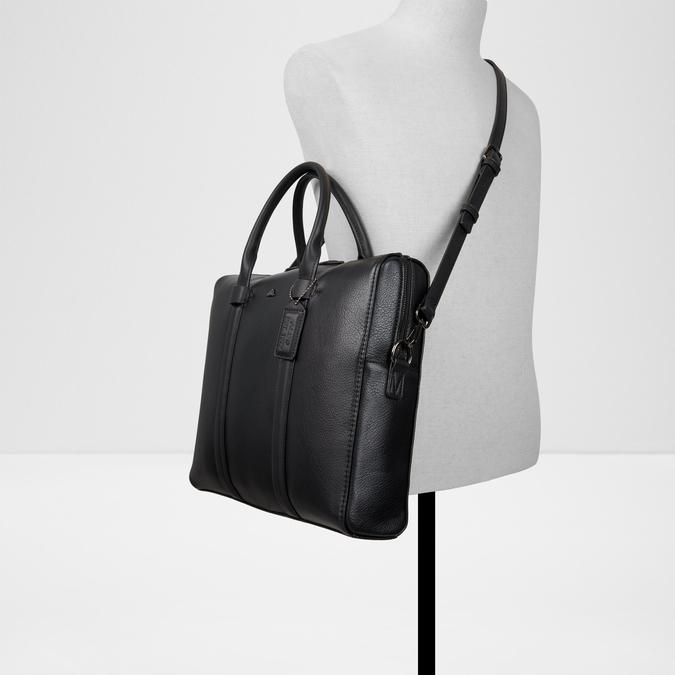Brugu Men's Black Laptop Bag image number 3
