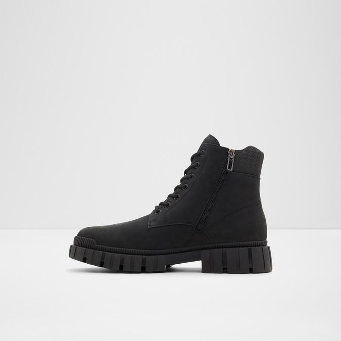 Newfield Men's Black Combat Boots image number 2