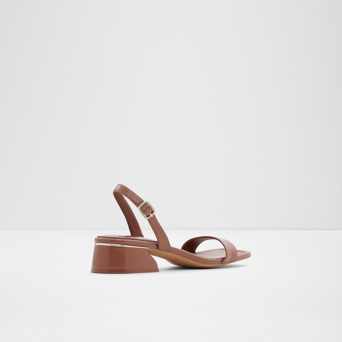 Halenia Women's Rust Block Heel Sandal image number 2