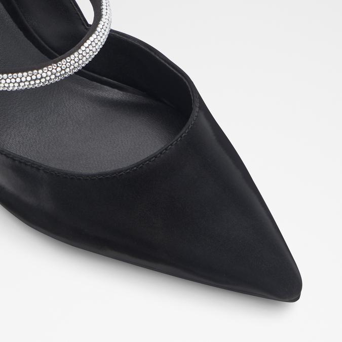 Valabenna Women's Black Block Heel image number 5