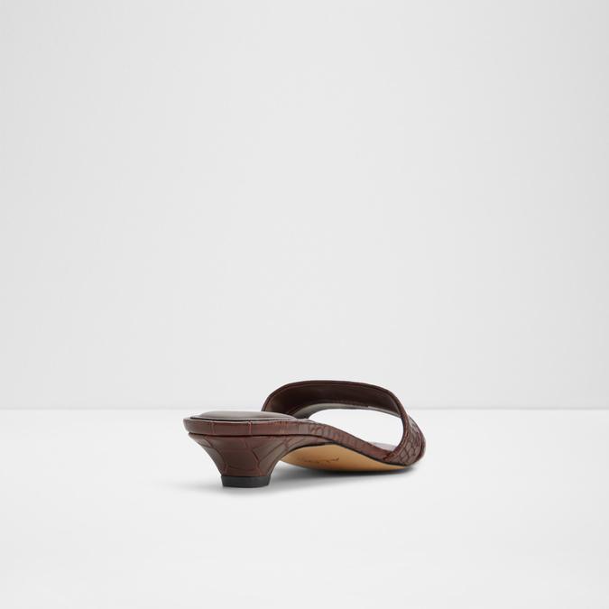 SCARLETTA-IN Brown Women Block Heel Sandals