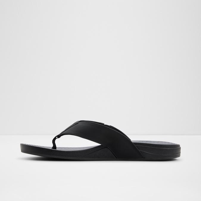 STEFFENA-IN Black Men Thong Sandals image number 2