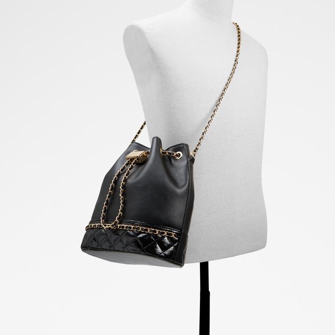 Thalle Women's Black Bucket Bag image number 3