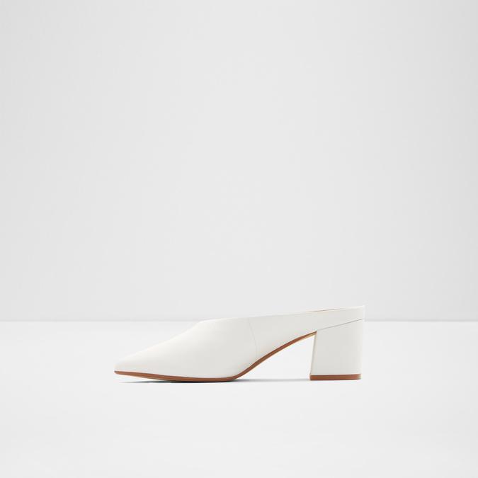 Asirari Women's White Mules image number 3