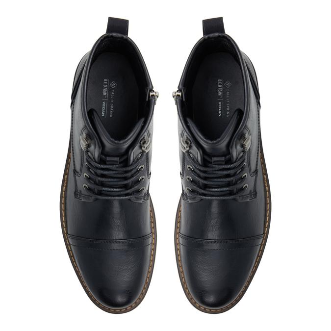 Donovann Men's Black Ankle Boots
