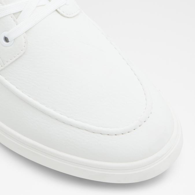 Tazz Men's White Boat Shoe image number 5