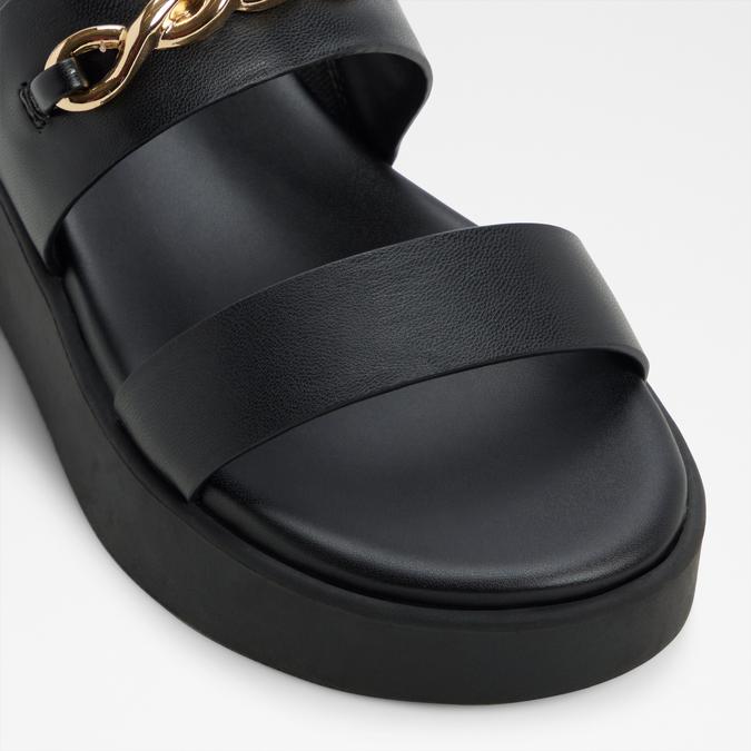HALAMAEVER Black Women Sandals image number 4