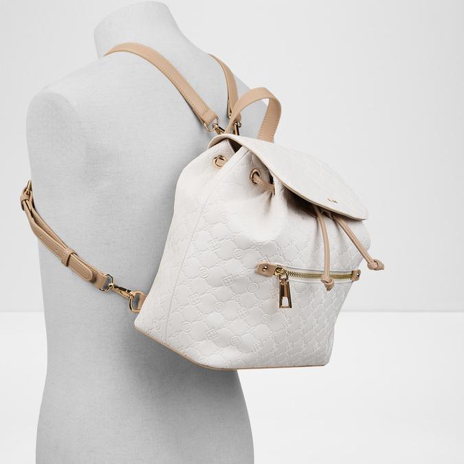  ZELONA WHITE Women Backpack image number 3