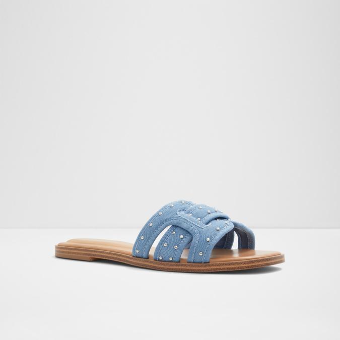 Elenaa Women's Blue Flat Sandals image number 5
