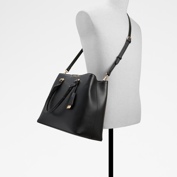 Keeya Women's Black Satchel image number 3