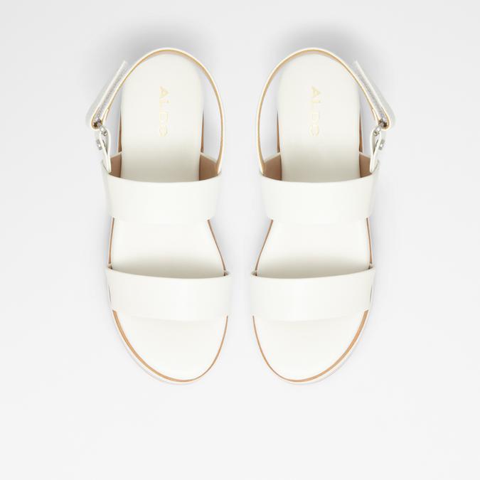 White flat 2025 wedges