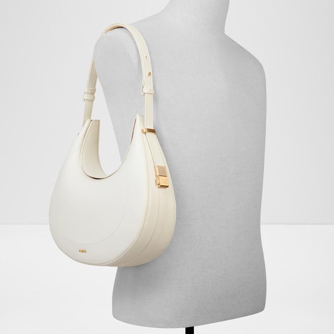 Miah Women's White Shoulder Bag image number 3