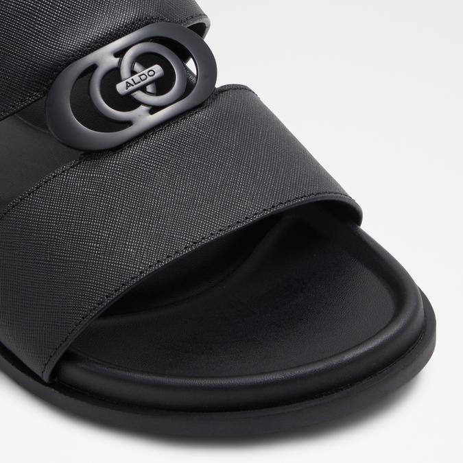 Reefside Men's Black Double Band Sandals image number 5