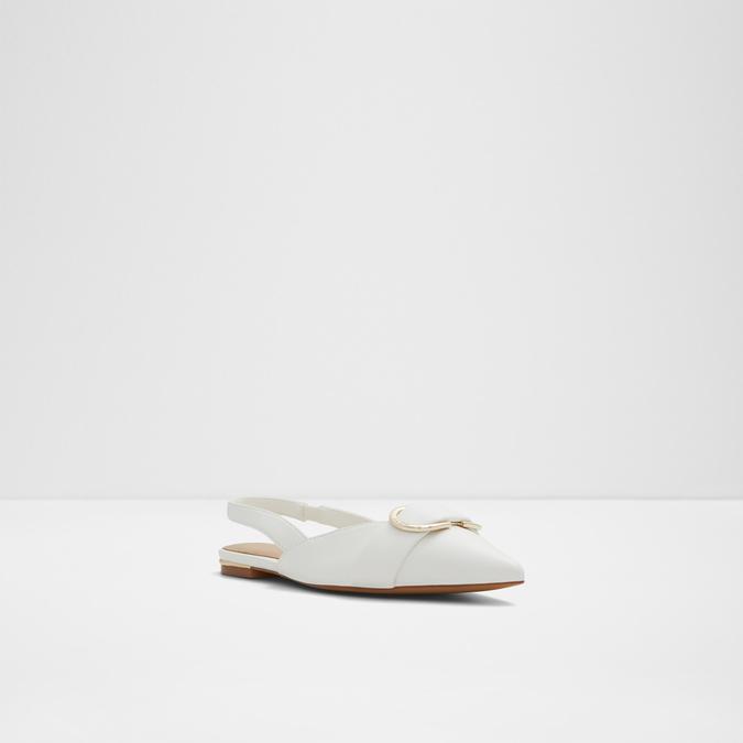 Tozi Women's White Ballerina image number 4