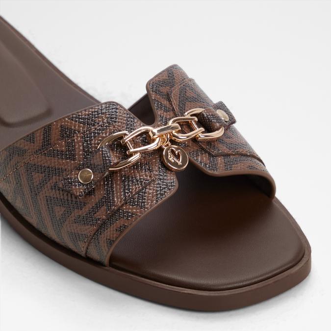 ALAMASSIA Brown Women Flats image number 4