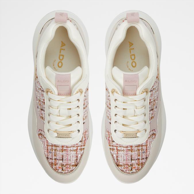 Etiene-In Women's Pink Sneaker Wedges
