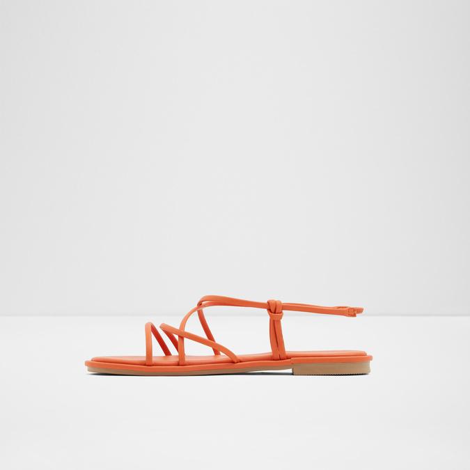 Kuerten Women's Orange Flat Sandals image number 3