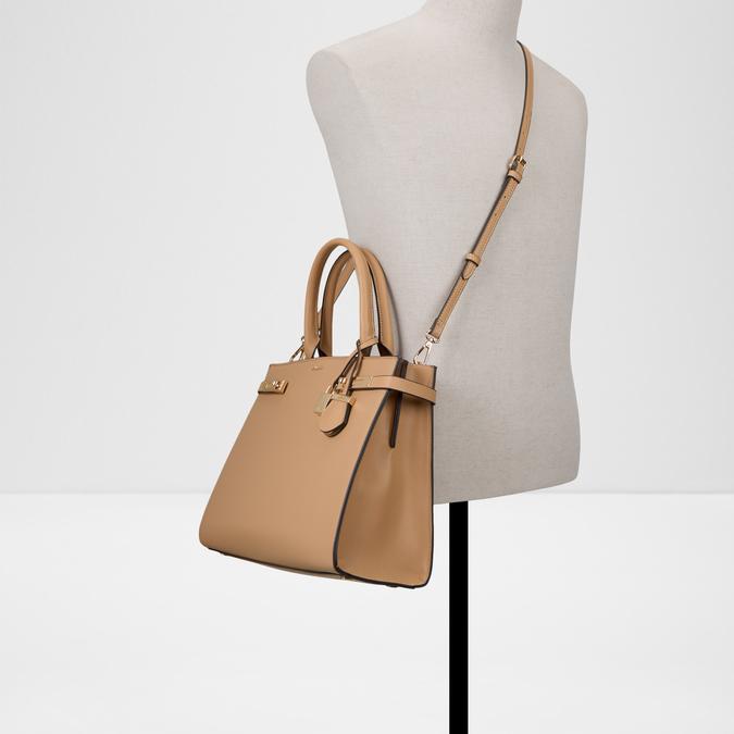 MINELA Camel Women Satchel image number 3