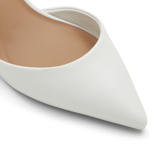 Zaydan Women's White Pumps image number 5