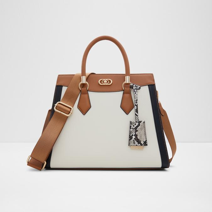 Chenoa Women's Beige Satchel image number 0