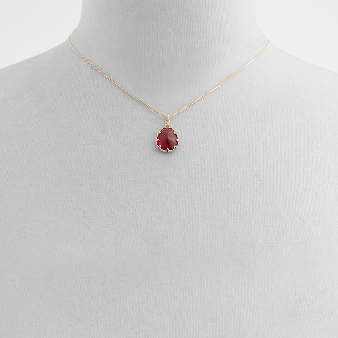 Beauceron Women's Dark Pink Necklace image number 1