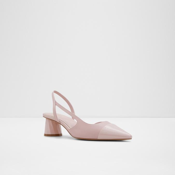 Valaclya Women's Pink Block Heel image number 4