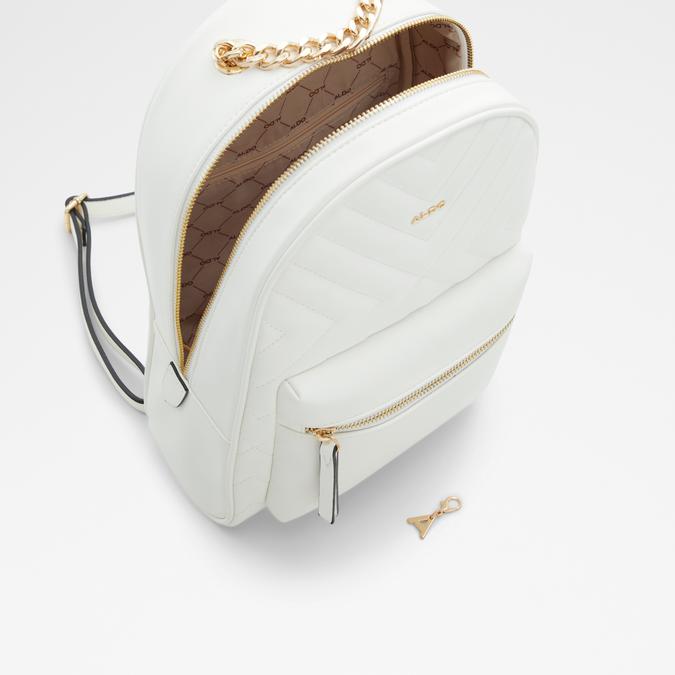 Jererrari Women's White Backpack image number 2