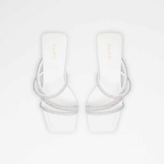 Pierida Women's White Dress Sandals image number 1