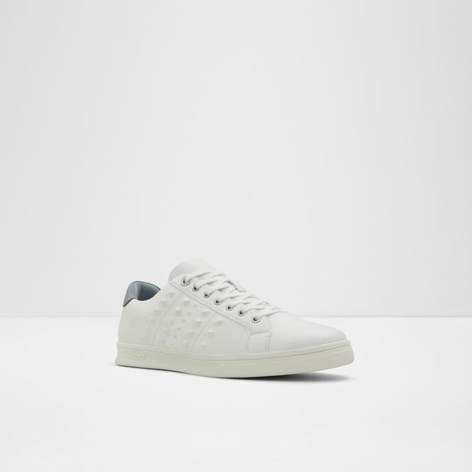 Abadric Men's White Low-Top image number 4