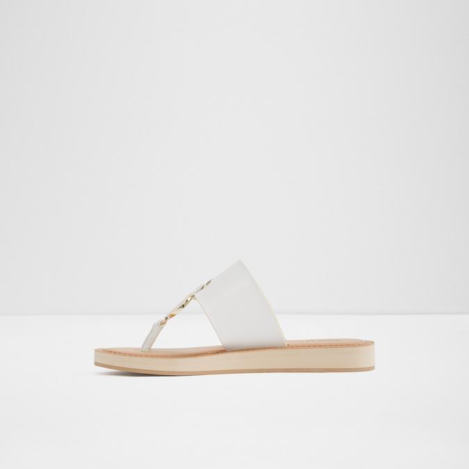Yilania Women's White Sandals image number 2