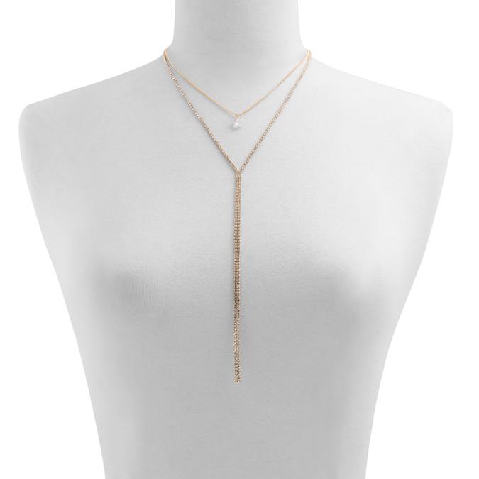 Noasa Women's Clear On Gold Necklace