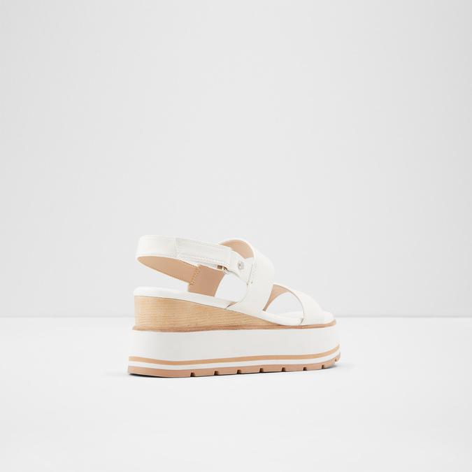 Onalisa Women's White Wedges image number 2