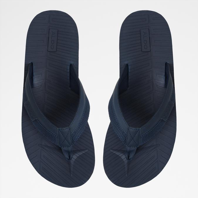 Kegana-In Men's Navy Thong Sandals