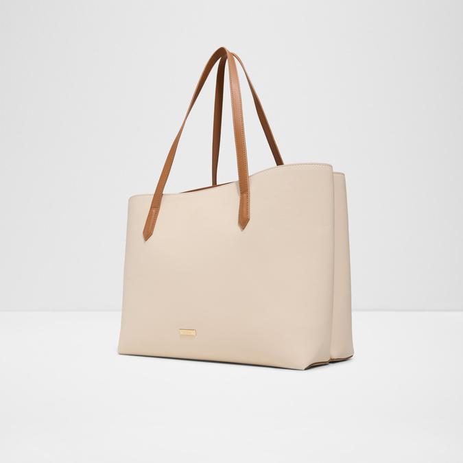 Ysabelle Women's Beige Laptop Bag