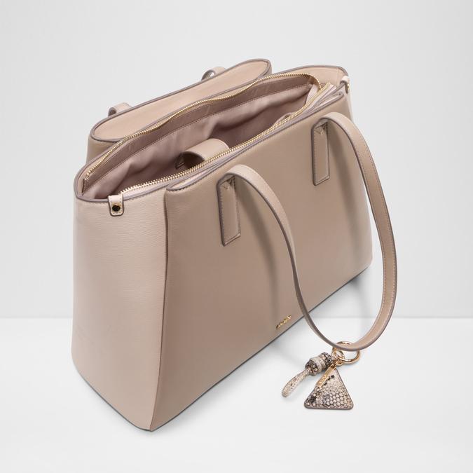 Abavas Women's Beige Satchel image number 2