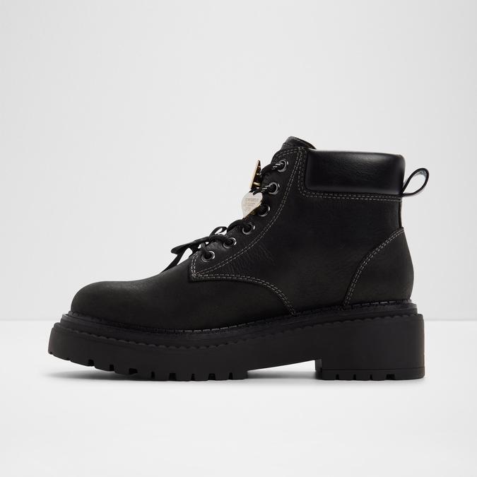 Therift-In Women's Black Ankle Boots image number 3