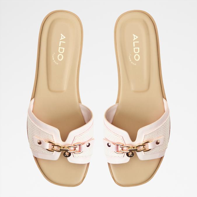 ALAMASSIA Pink Women Flat Sandals image number 5