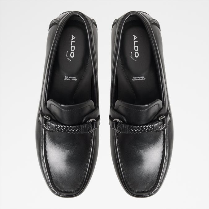 Ivor-Inn Men's Black Moccasins