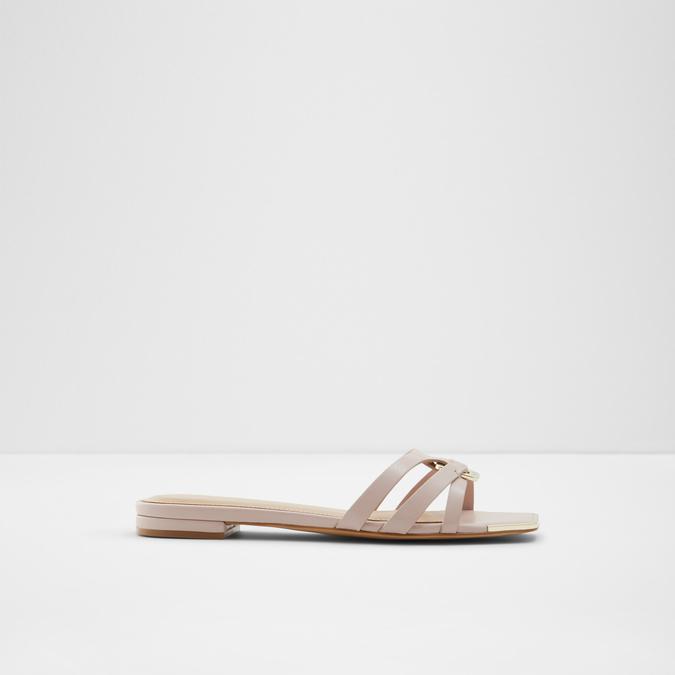 Kedauwen Women's Light Pink Flat Sandals