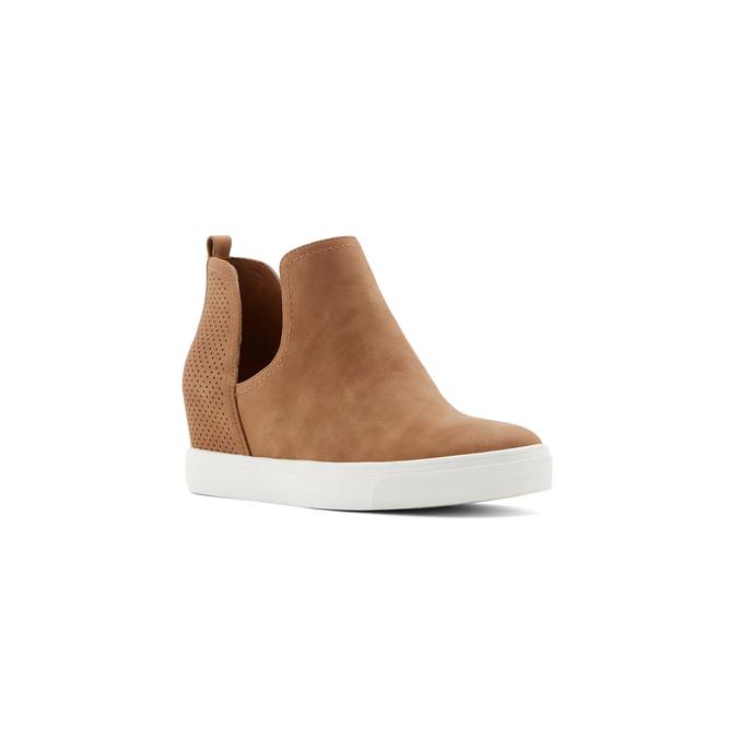 Lanassa Women's Beige Sneakers image number 3