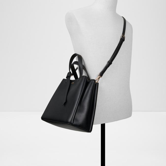 Zaria Women's Black Satchel image number 3