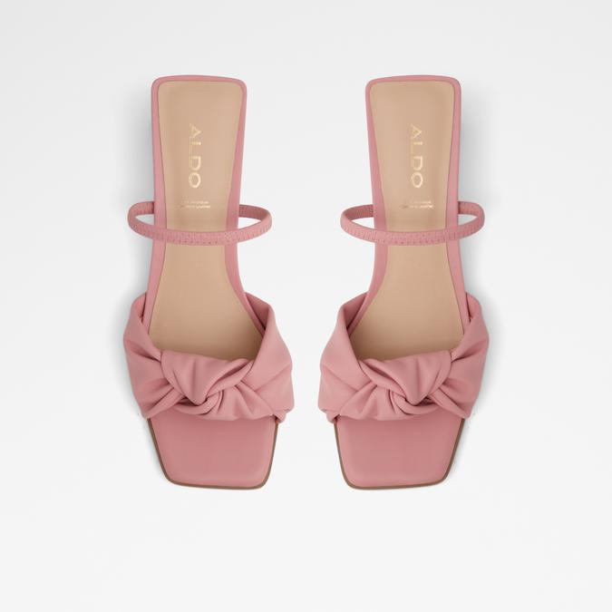 Wigoveth Women's Medium Pink Block Heel Sandals image number 1