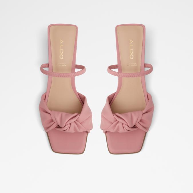 Wigoveth Women's Medium Pink Block Heel Sandals image number 1