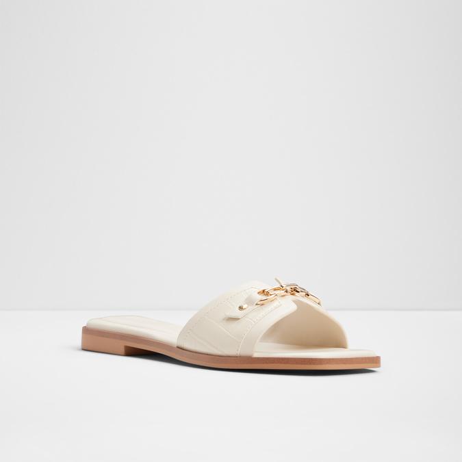 ALOA-IN WHITE/BONE Women Flat Sandals image number 3