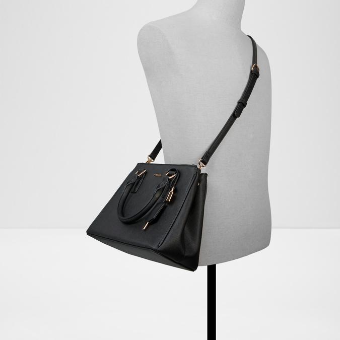 Javamaentar Women's Black Satchel image number 3