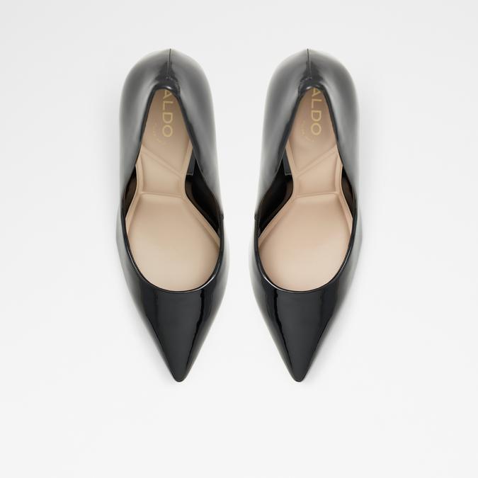 Black Patent Pointed-Toe Pumps - CHARLES & KEITH US