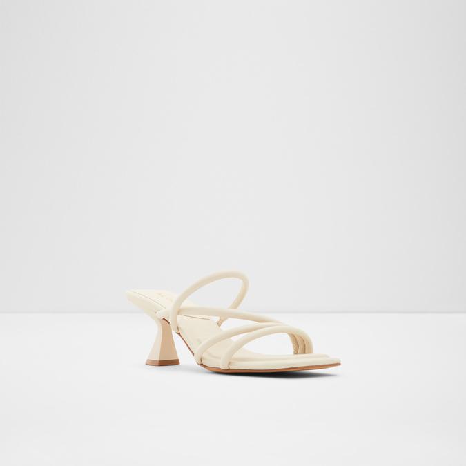 Vak Women's White Dress Sandals image number 4