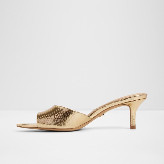 Benalden-In Women's Gold Dress Sandals image number 3