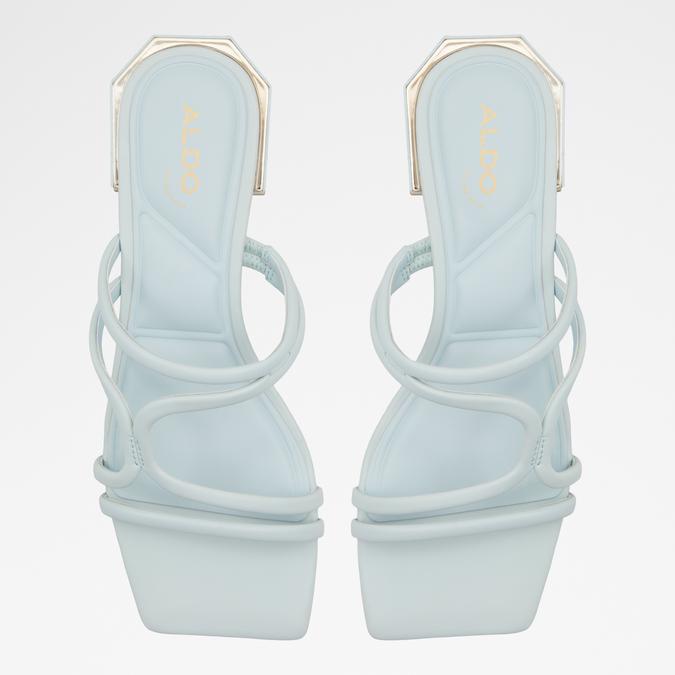 Roya Women's Blue Block Heel